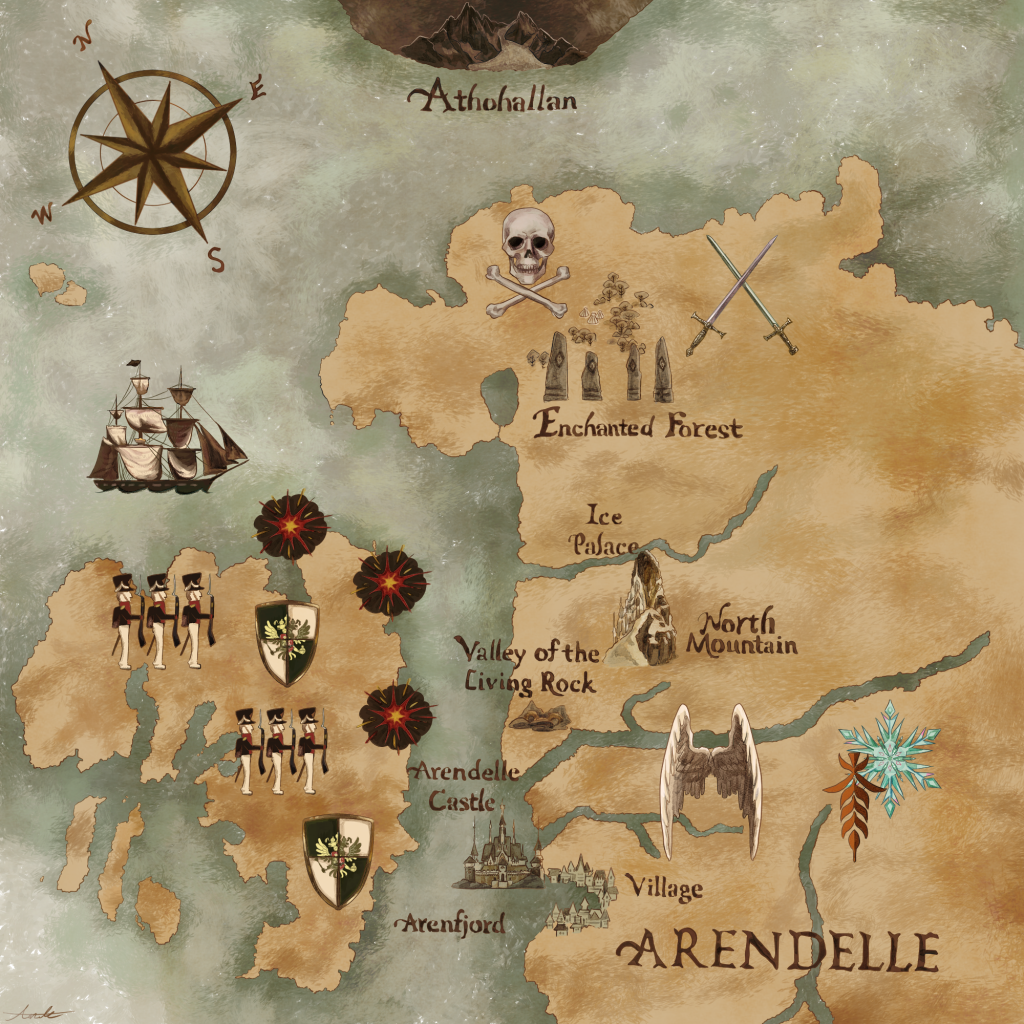 Mapa de Arendelle